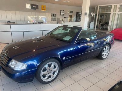 Gebraucht Mercedes SL320 Edition 224 PS (164 kW) 2001 Blau Cabrio