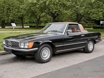 Gebraucht Mercedes SL380 155 PS (114 kW) 1983 Schwarz Cabrio