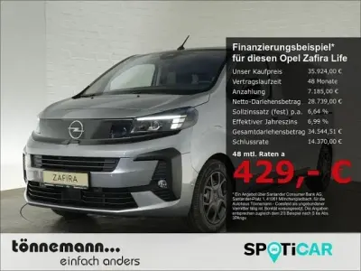 Neu Opel Zafira Life Edition 179 PS (131 kW) 2026 Grau Van / Kleinbus