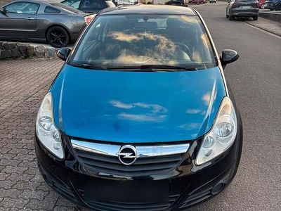 Gebraucht Opel Corsa 60 PS (44 kW) 2010 Schwarz Kleinwagen