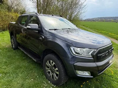 Brugt Ford Ranger Wildtrack 200 HK (147 kW) 2017 Grå Pickup / Ladvogn