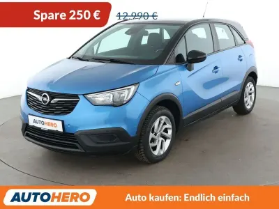 Gebraucht Opel Crossland X Edition 110 PS (80 kW) 2019 Blau SUV