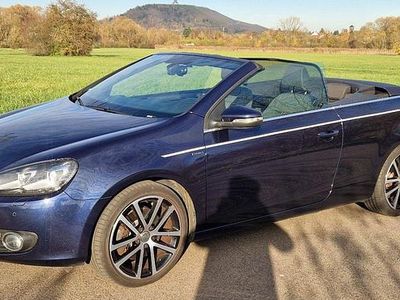 Brugt VW Golf Cabriolet LOUNGE 150 HK (110 kW) 2015 Blå Cabriolet