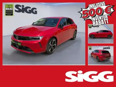 Gebraucht Opel Astra Elegance 110 PS (80 kW) 2023 Chili rot/kardio rot (metallic) Kleinwagen