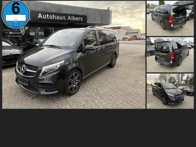 Begagnad Mercedes V300 AMG line 239 HK (175 kW) 2020 Grå Minibuss