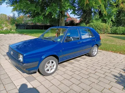 Gebraucht VW Golf III 55 PS (40 kW) 1991 Blau Kleinwagen
