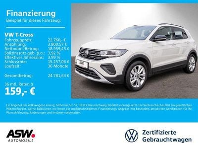 Gebraucht VW T-Cross Goal 116 PS (85 kW) 2025 Ascotgrau SUV