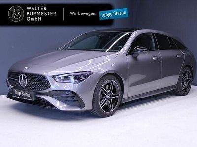 Metalliclack mountaingrau Gebraucht 2024 Mercedes CLA200 Shooting Brake AMG Kombi | 39.990 € (Teuer)