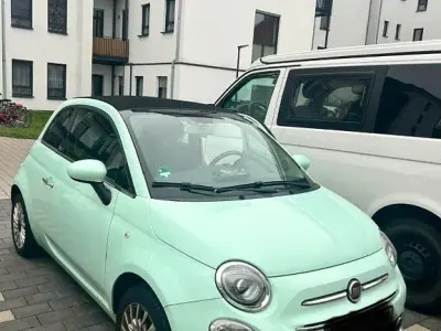 Gebraucht Fiat 500C 69 PS (50 kW) 2016 Grün Cabrio
