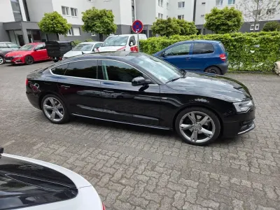 Używany Audi A5 Sportback Sport 190 KM (139 kW) 2016 Czarny Hatchback