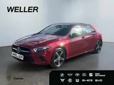 Usata Mercedes A180 Progressive 136 CV (100 kW) 2021 Rosso Berlina