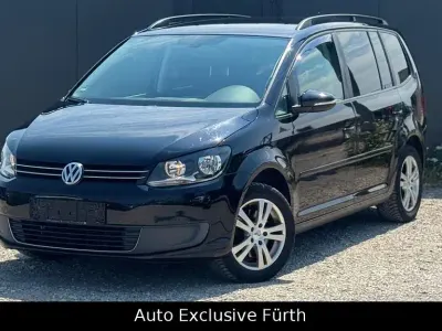 Gebraucht VW Touran Comfortline 140 PS (102 kW) 2011 Schwarz Van / Kleinbus