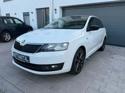 Gebraucht Skoda Rapid Style 105 PS (77 kW) 2014 Weiß Kleinwagen