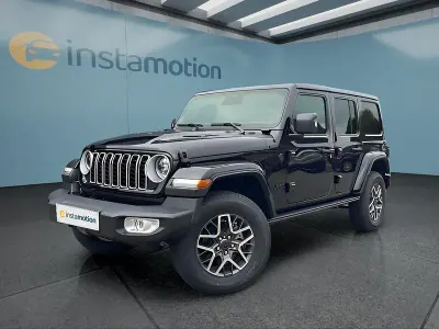 Gebraucht Jeep Wrangler Unlimited 272 PS (200 kW) 2024 Schwarz SUV