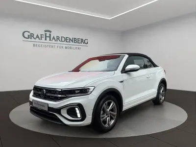 Gebraucht VW T-Roc Cabriolet R-line 150 PS (110 kW) 2025 Weiß Cabrio