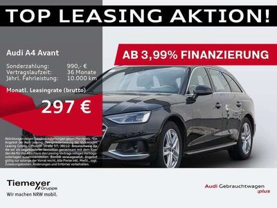 gebraucht Audi A4 Avant 40 TDI ADVANCED LM18 VIRTUAL LEDER AHK