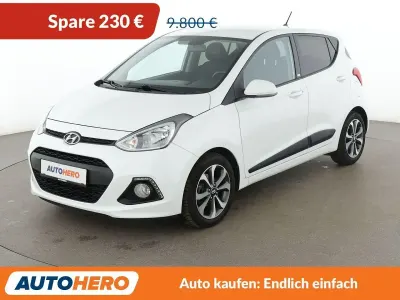 Gebraucht Hyundai i10 Passion 87 PS (63 kW) 2016 Weiß Kleinwagen