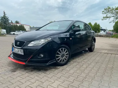 Gebraucht Seat Ibiza 68 PS (50 kW) 2010 Schwarz Kleinwagen