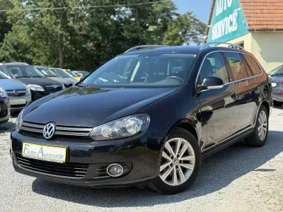 Gebraucht VW Golf VII Style 105 PS (77 kW) 2012 Schwarz Kombi