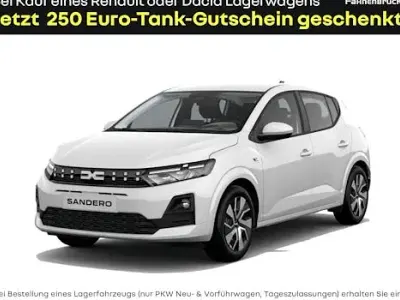 Nouă Dacia Sandero Expression 101 CP (74 kW) 2026 Alb Berlinǎ
