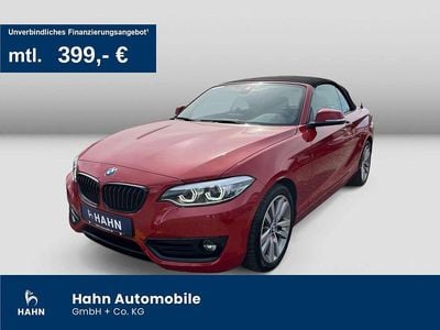 Gebraucht BMW 220 Sport Line 184 PS (135 kW) 2019 Rot Cabrio