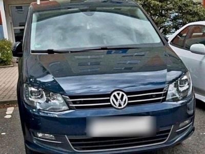 Gebraucht VW Sharan 170 PS (125 kW) 2013 Blau Van / Kleinbus