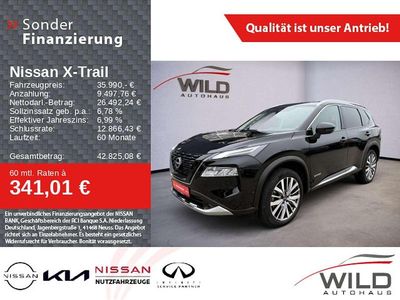 Gebraucht Nissan X-Trail 360º 204 PS (150 kW) 2023 M) (schwarz SUV