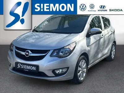 Gebraucht Opel Karl Excite 75 PS (55 kW) 2019 Argon silber/ice silver Kleinwagen