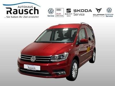Usata VW Caddy Highline 125 CV (91 kW) 2017 Rosso Monovolume