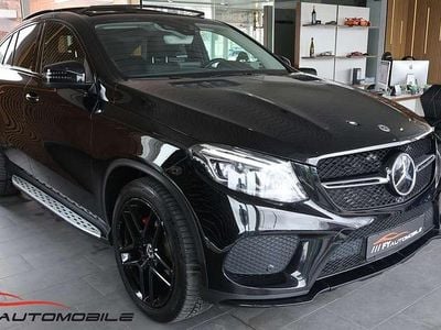 Gebraucht Mercedes GLE350 AMG line 258 PS (189 kW) 2018 Obsidianschwarz  metalliclack Coupé