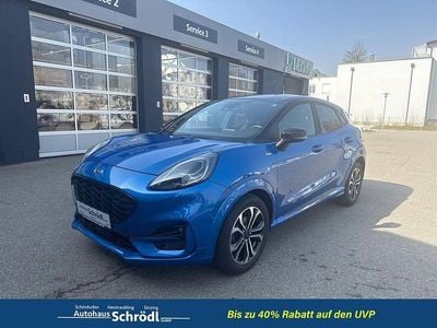 Gebraucht Ford Puma ST 125 PS (91 kW) 2021 Blau SUV