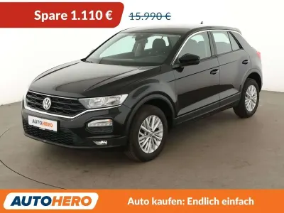 Gebraucht VW T-Roc 116 PS (85 kW) 2019 Schwarz SUV