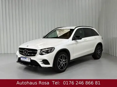 Gebraucht Mercedes GLC350 AMG line 258 PS (189 kW) 2017 Weiß SUV