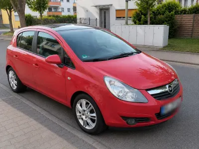 Gebraucht Opel Corsa Innovation 87 PS (63 kW) 2010 Rot Kleinwagen