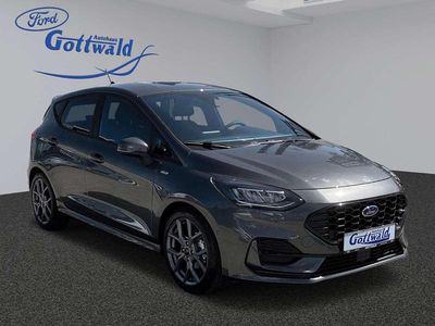 Gebraucht Ford Fiesta ST-Line 125 PS (91 kW) 2023 Magneticgrau (metallic) Limousine