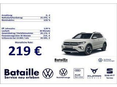 Usata VW T-Cross R-line 116 CV (85 kW) 2025 Grigio SUV