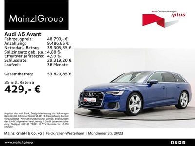 Gebraucht Audi A6 S-Line 204 PS (150 kW) 2025 Ascariblau metallic Kombi