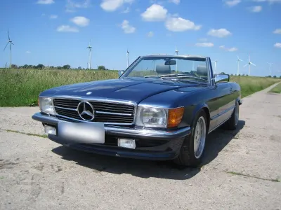 Gebraucht Mercedes 300 179 PS (131 kW) 1988 Blau Cabrio