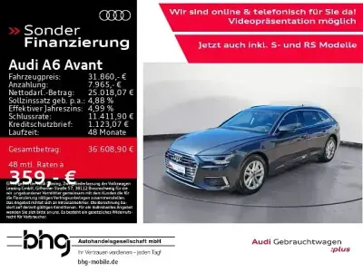 Gebraucht Audi A6 Design 265 PS (194 kW) 2023 Manhattangrau metallic Kombi