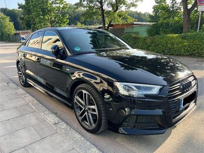 Gebraucht Audi A3 S-Line 150 PS (110 kW) 2019 Schwarz Limousine