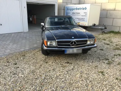 Gebraucht Mercedes SL380 161 PS (118 kW) 1984 Schwarz Cabrio