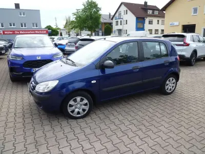 Gebraucht Hyundai Getz 67 PS (49 kW) 2008 Blue onyx metallic Kleinwagen
