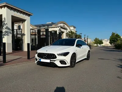 Gebraucht Mercedes CLA45 AMG AMG 421 PS (309 kW) 2023 Weiß Coupé