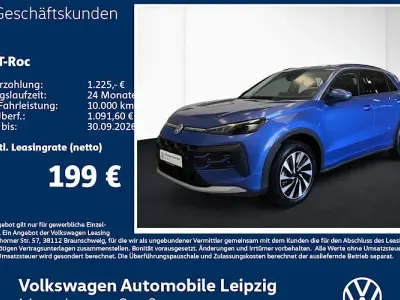 Neu VW T-Roc Life 116 PS (85 kW) 2026 Blau SUV