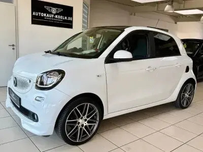 Gebraucht Smart ForFour Brabus 109 PS (80 kW) 2018 Weiß Kleinwagen