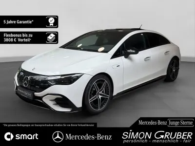 Gebraucht Mercedes EQE AMG 43 AMG 350 kW (476 PS) 2024 Unilack polarweiß Limousine