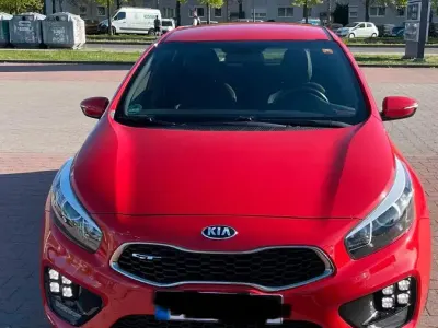 Brugt Kia Ceed GT GT 204 HK (150 kW) 2017 Rød Sedan