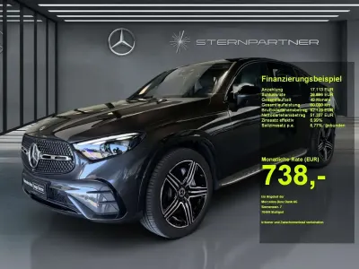 Usata Mercedes GLC300 AMG 269 CV (197 kW) 2024 Grigio Coupé