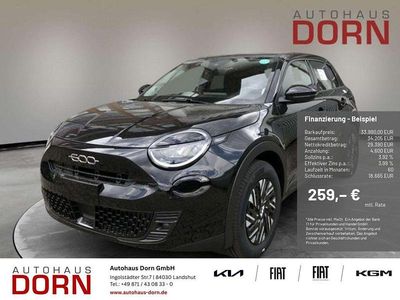 Neu Fiat 600E Red 114 kW (156 PS) 2025 Schwarz SUV