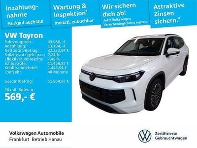 Gebraucht VW Tayron Life 193 PS (141 kW) 2025 Weiß SUV